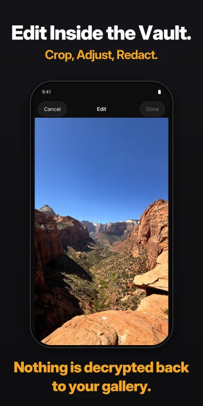 Obscura Photo Vault for Android screenshot 7 / 8